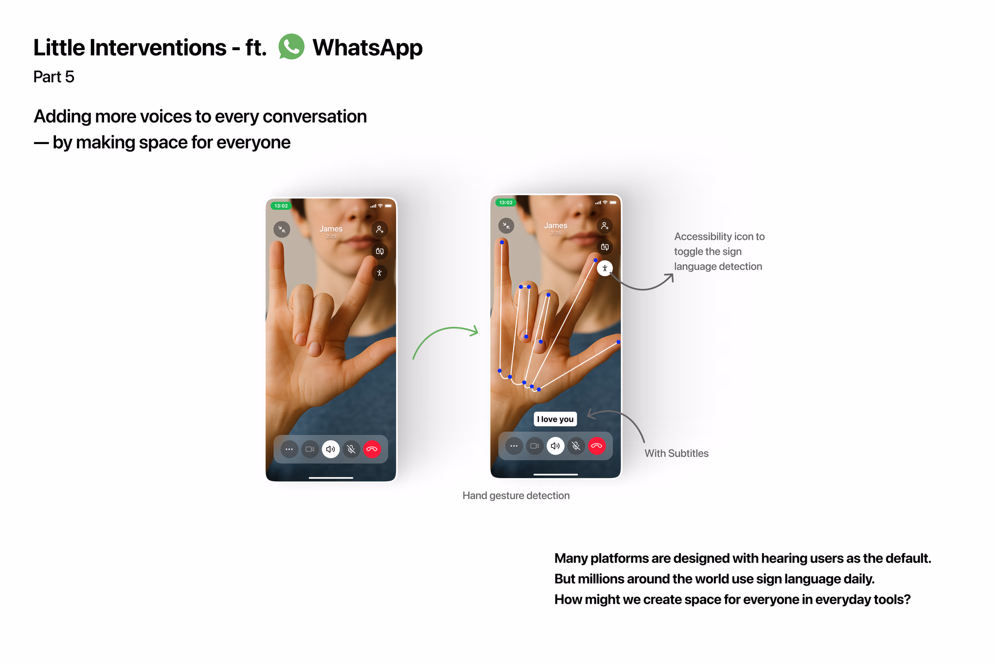 WhatsApp - Video calls with sign language